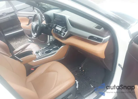 2020 Toyota Highlander Platinum from USA, damaged, VIN 5TDFZRBH8LS019792